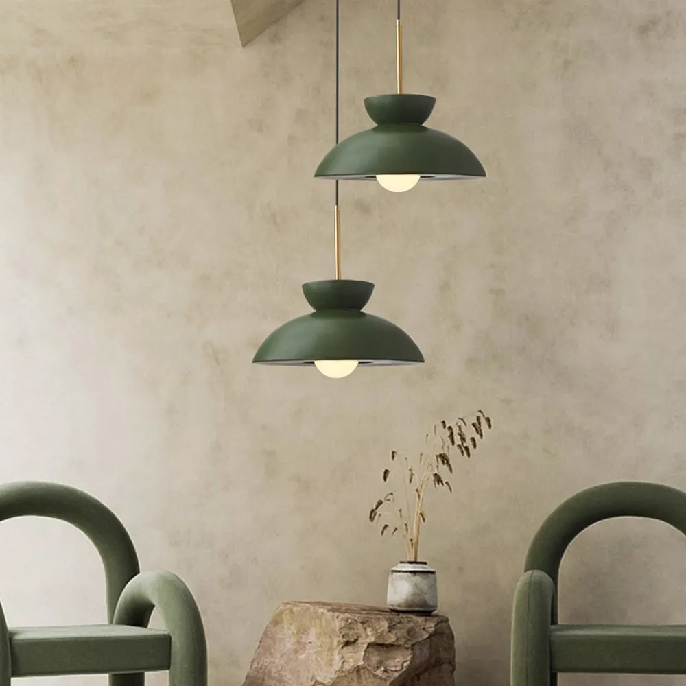 Wabi-Sabi Style Resin Pendant Light S120