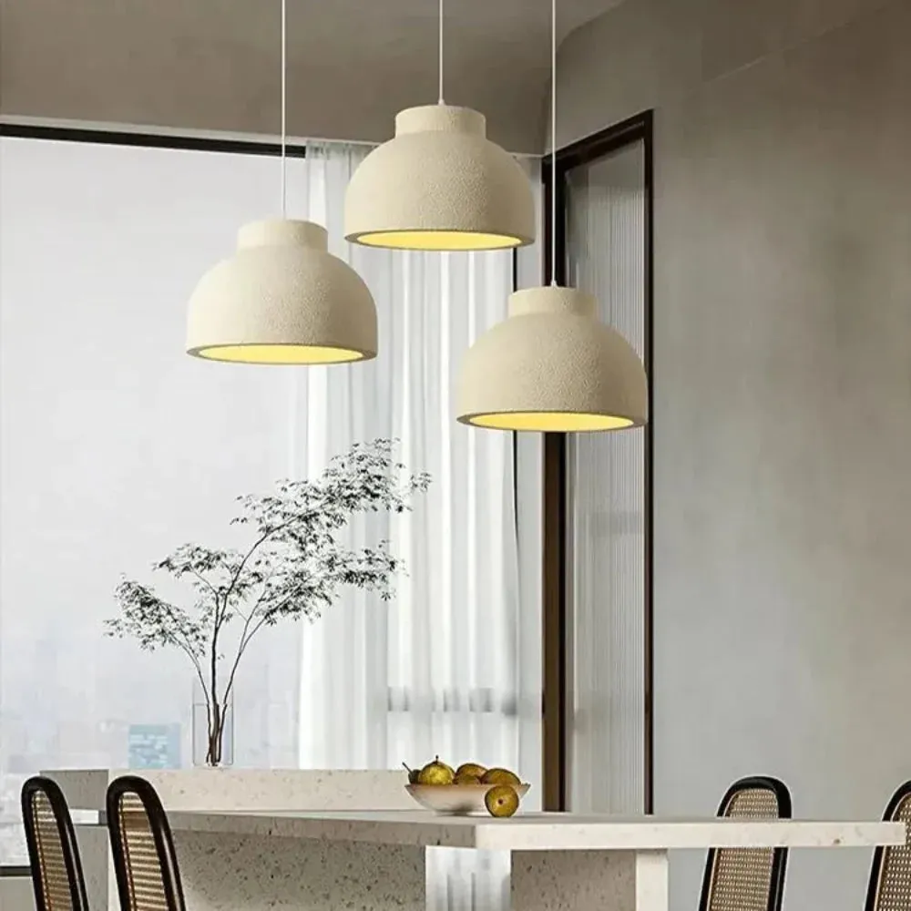 Nordic Bowl Minimalist Polystyrene Pendant Light D829