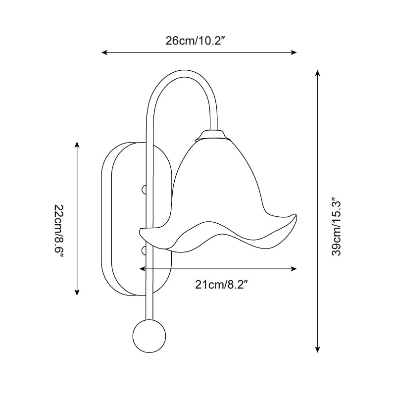 Bellora Wall Lamp D98