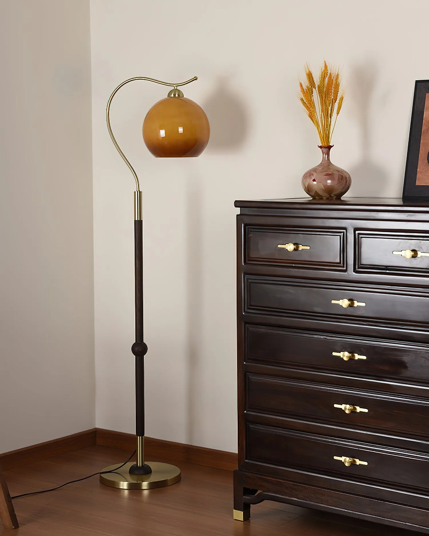 Retro Mushroom Fishing Floor Lamp M384
