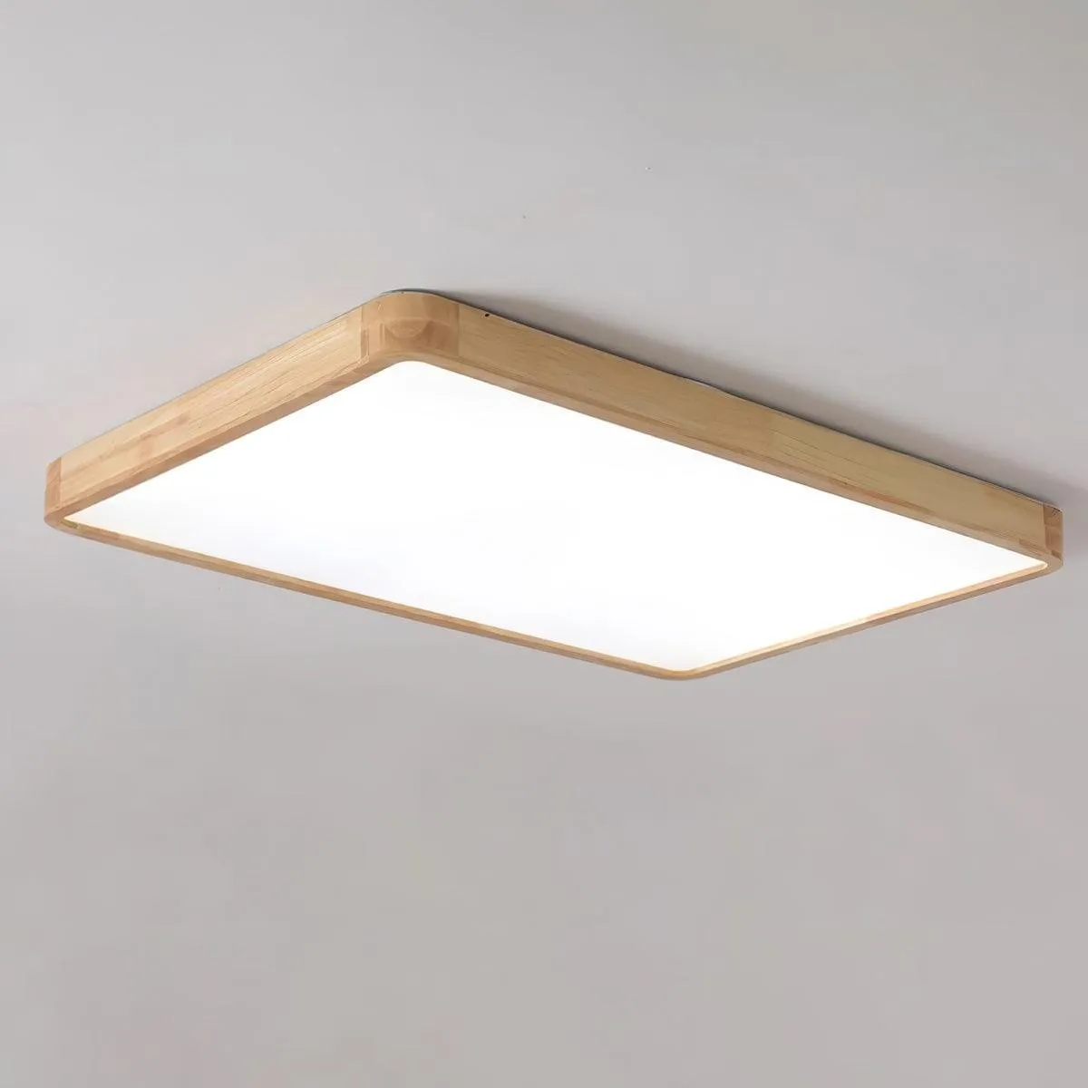 Wooden Geometric Ceiling Light M295
