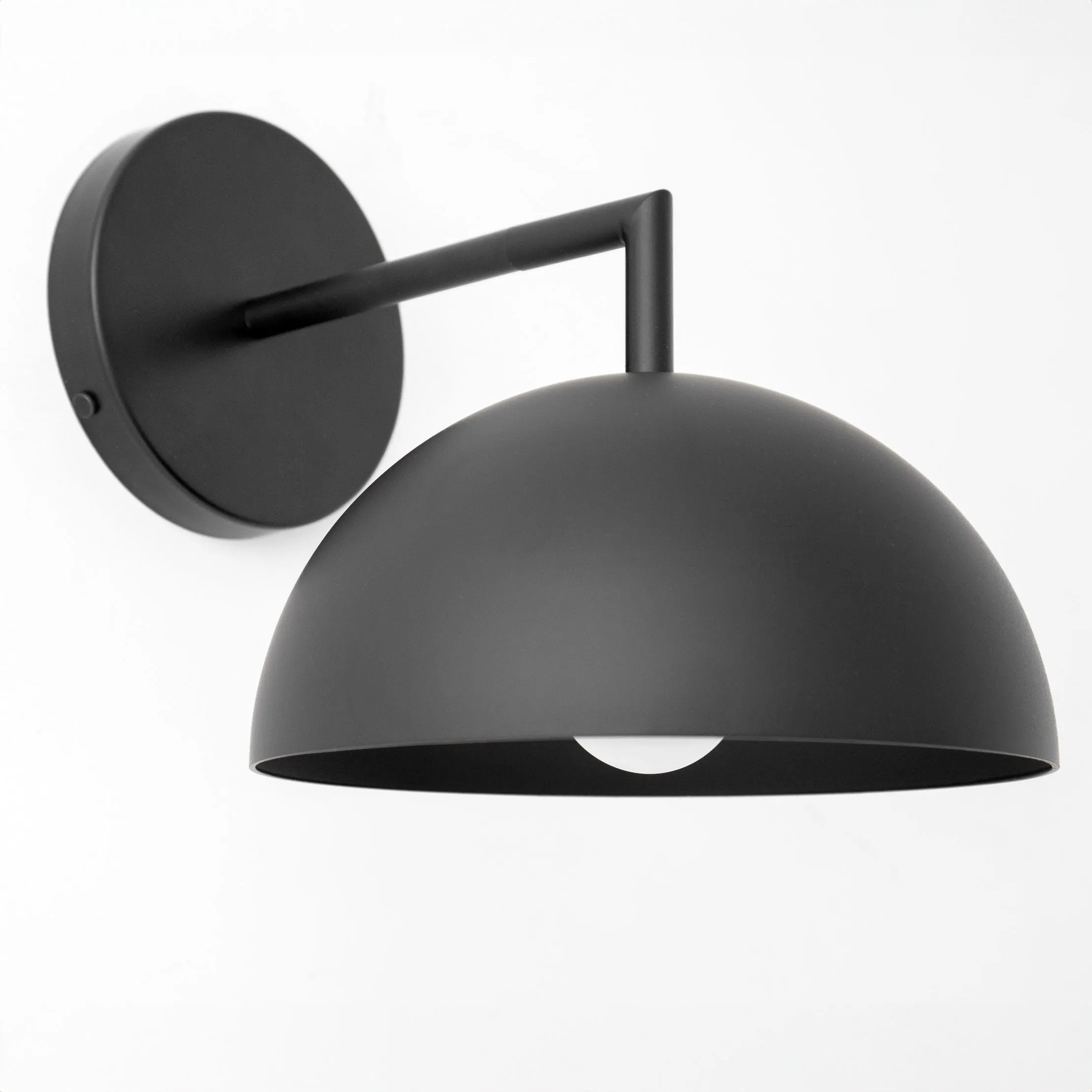 Metio Dome Minimalist Dome Sconce - Stylish Colorful Wall Light T377
