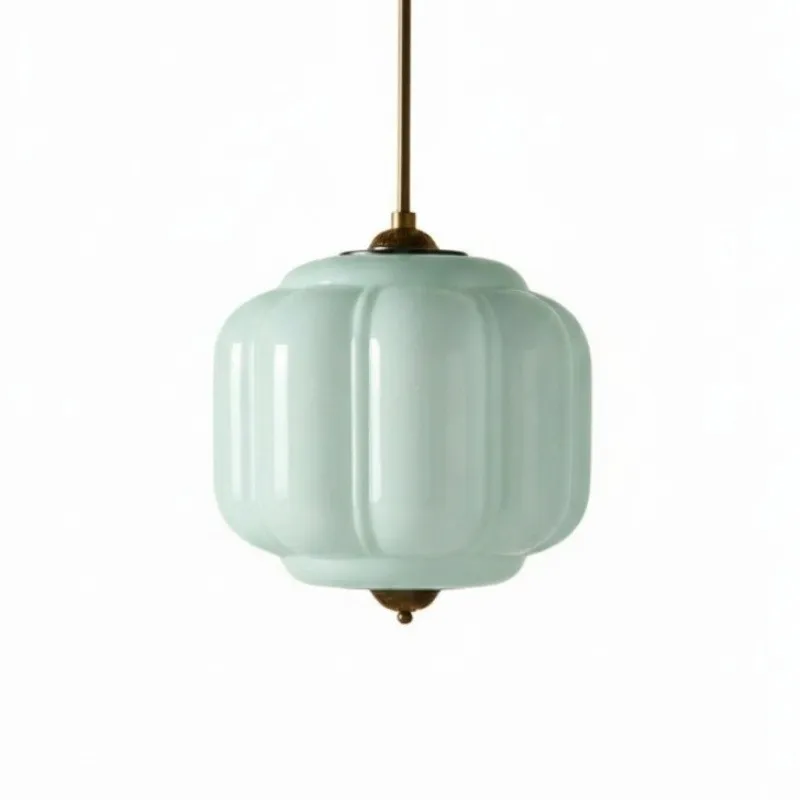 Vintage Cream Glass Pendant Light – Eloise Retro Chandelier S195