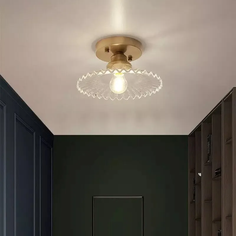 Japanese Retro Glass Ceiling Lamp S60
