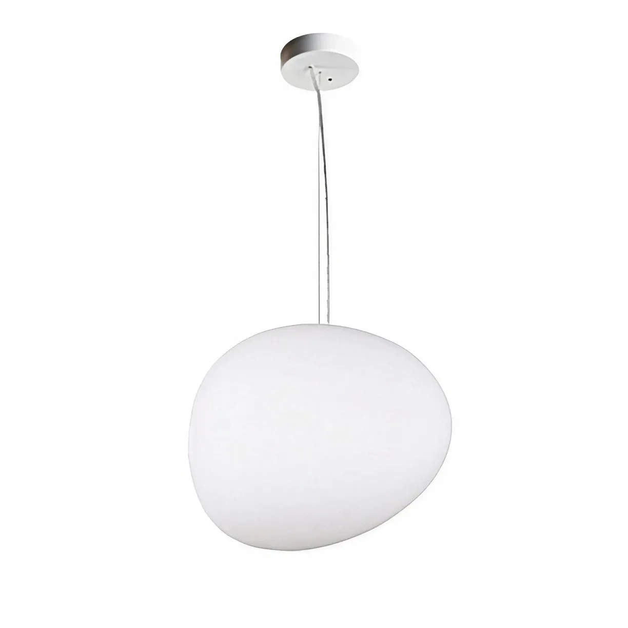 Stone Shape Opal Glass Pendant Light S05