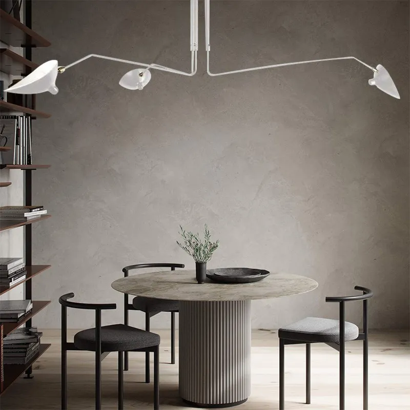 Industrial Adjustable Multi Arm Ceiling Light S17