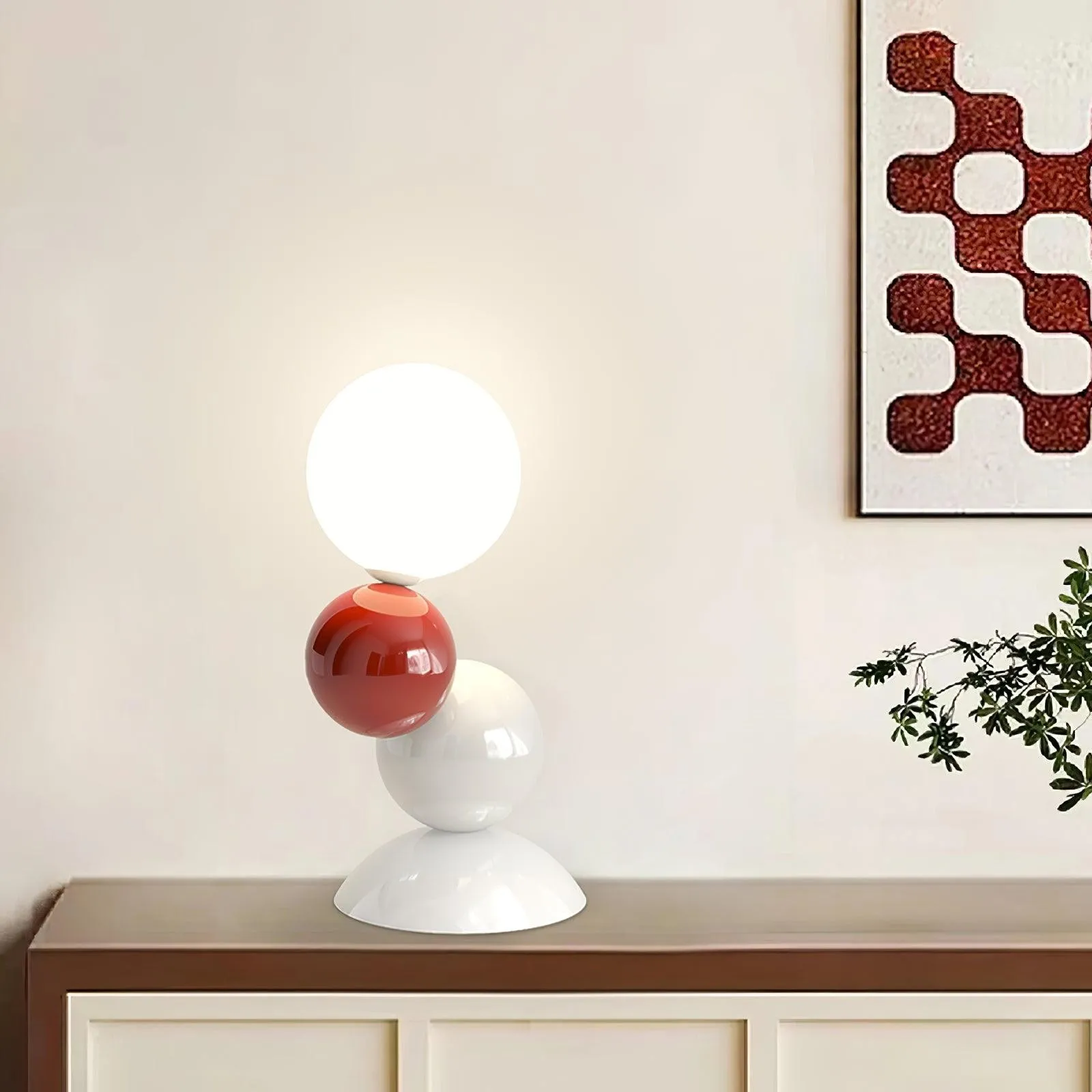 Colorful Design Acrylic Ball Table Lamp M203