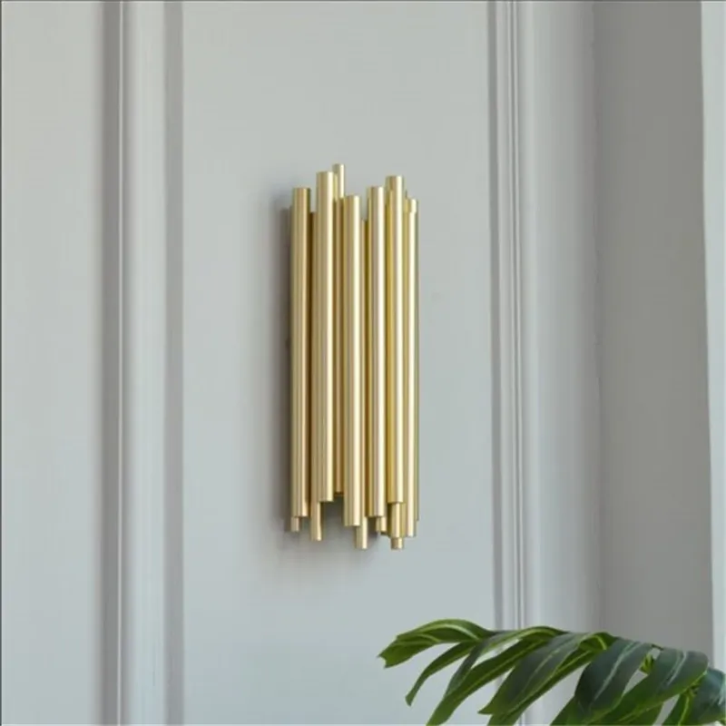 Gold Aluminum Wall Lamp