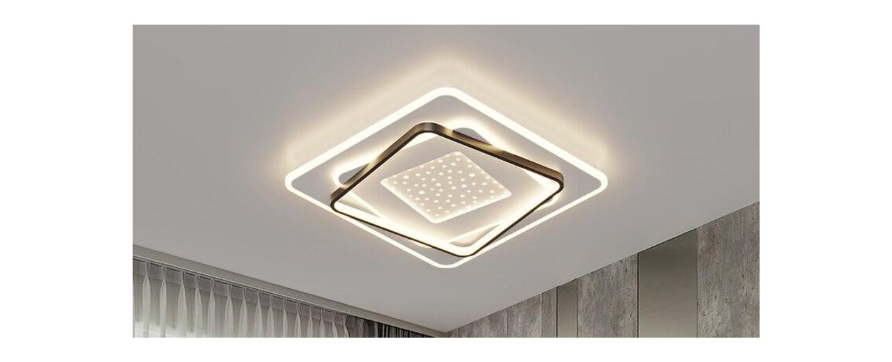Clean And Energy Efficient Lighting From Castorama - Led Ceiling Lamp